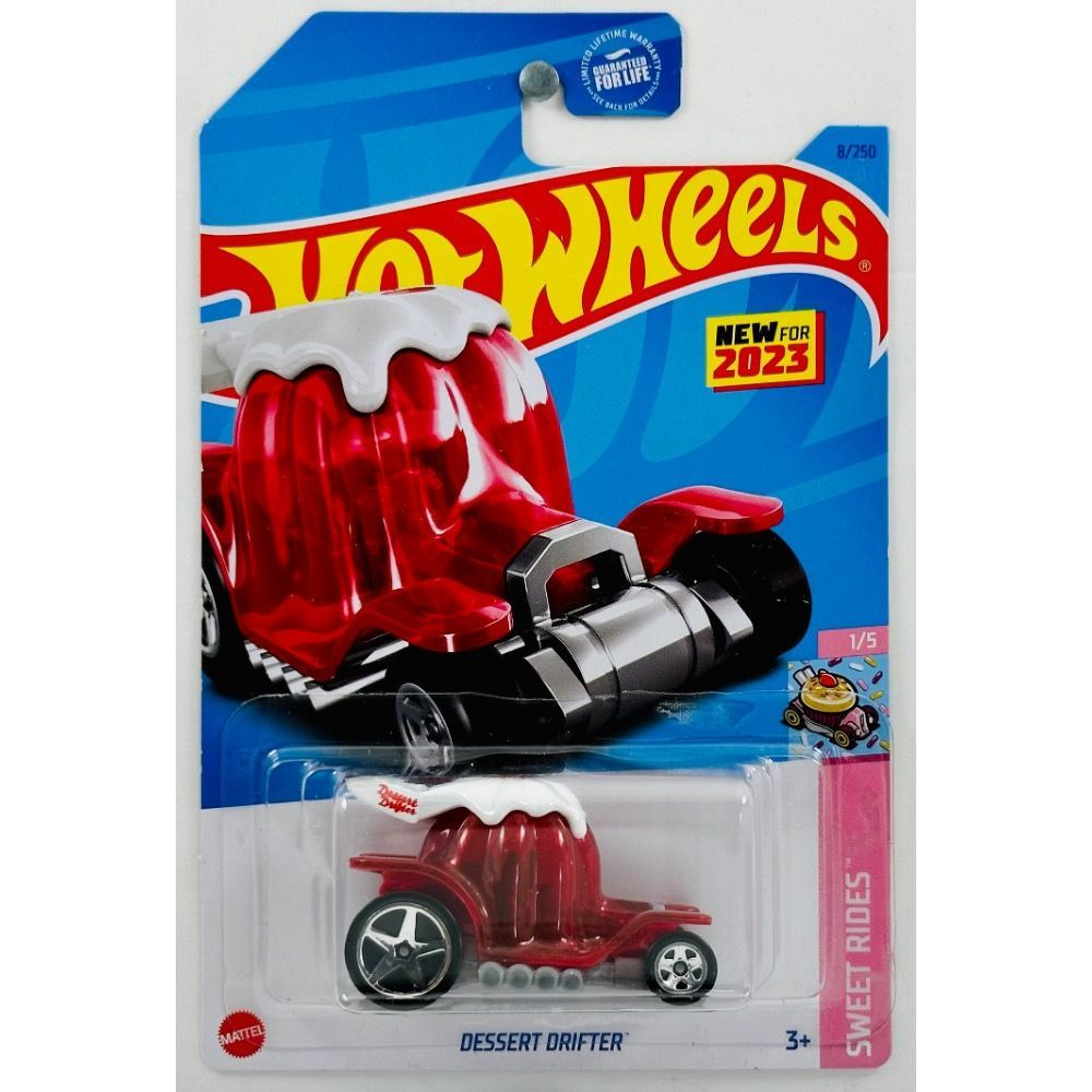 HKJ90 Машинка металлическая игрушка Hot Wheels коллекционная модель DESSERT DRIFTER красный  #1