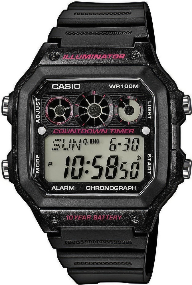 Часы наручные CASIO AE-1300WH-1A2 #1