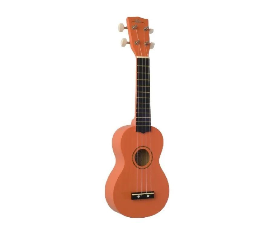 WIKI UK10S/OR укулеле сопрано, цвет оранжевый матовый, чехол в комплекте  #1