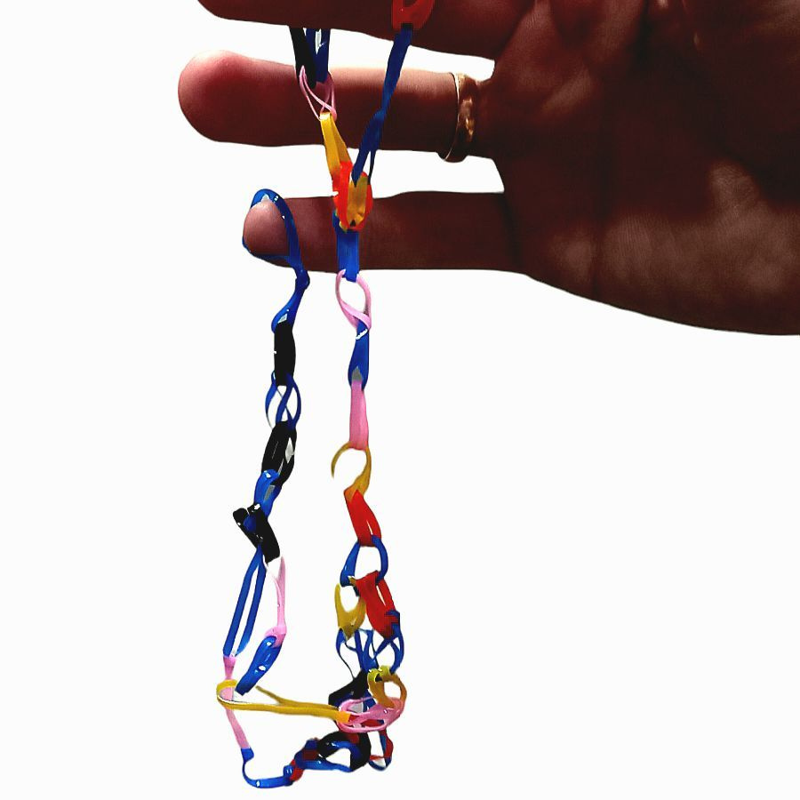 резиночки силиконовые для плетения косичек и браслетов KrissCarrot  #1
