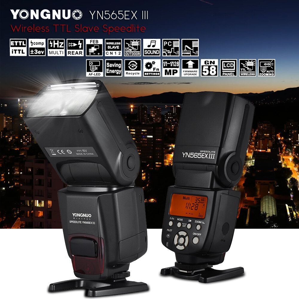 Yongnuo YN-565EX III накамерная вспышка #1