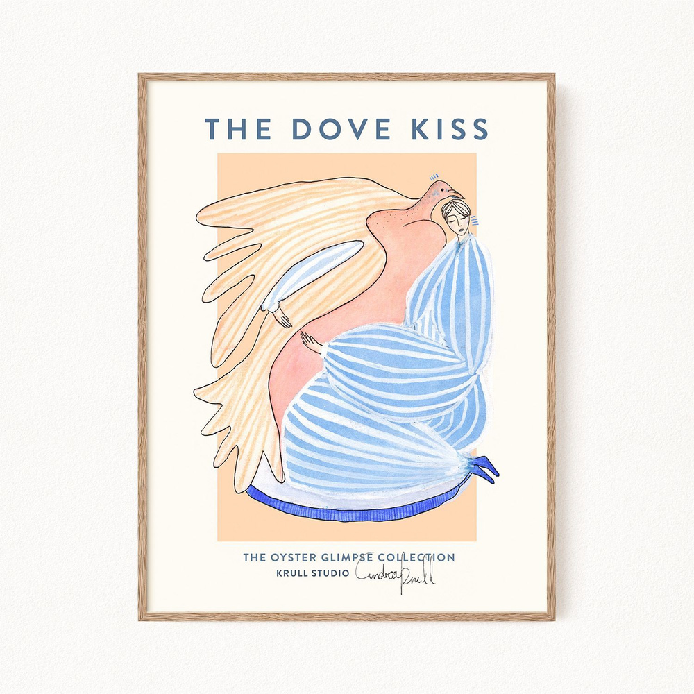 Постер "Dove Kiss", 21х30 см #1