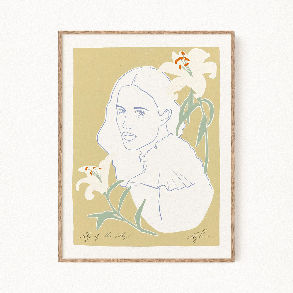 Постер "Lily of the Valley", 21х30 см #1