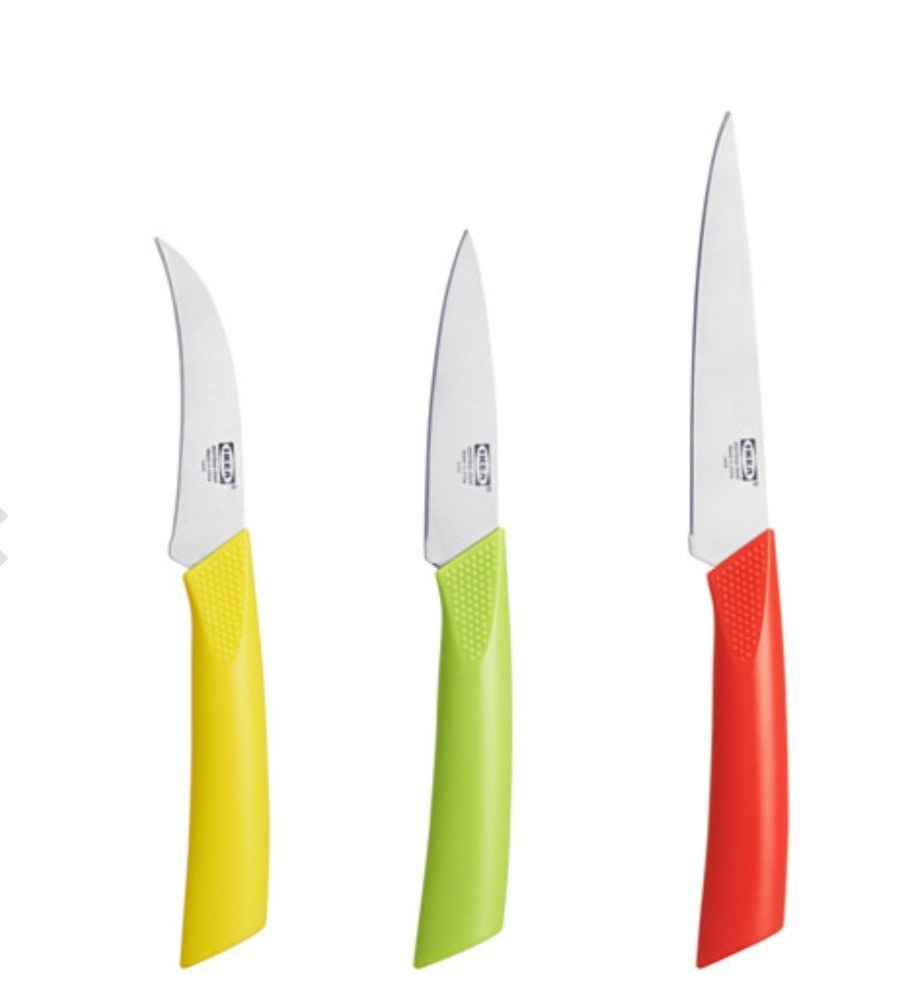 IKEA Набор кухонных ножей из 3 предметов #1