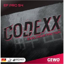 Накладка Gewo CODEXX EF PRO 54, красная, 2.2 #1