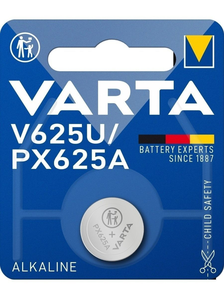 Varta Батарейка LR9 (V625U), Щелочной тип, 1,5 В, 1 шт #1