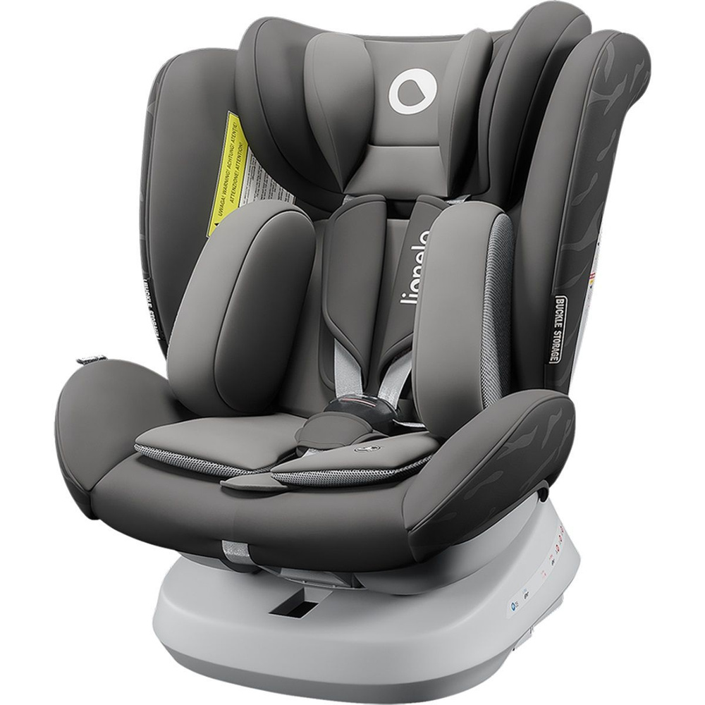 Автокресло Lionelo Bastiaan One ISOFIX Grey Graphite группа 0-1-2-3 (0-36 кг) #1