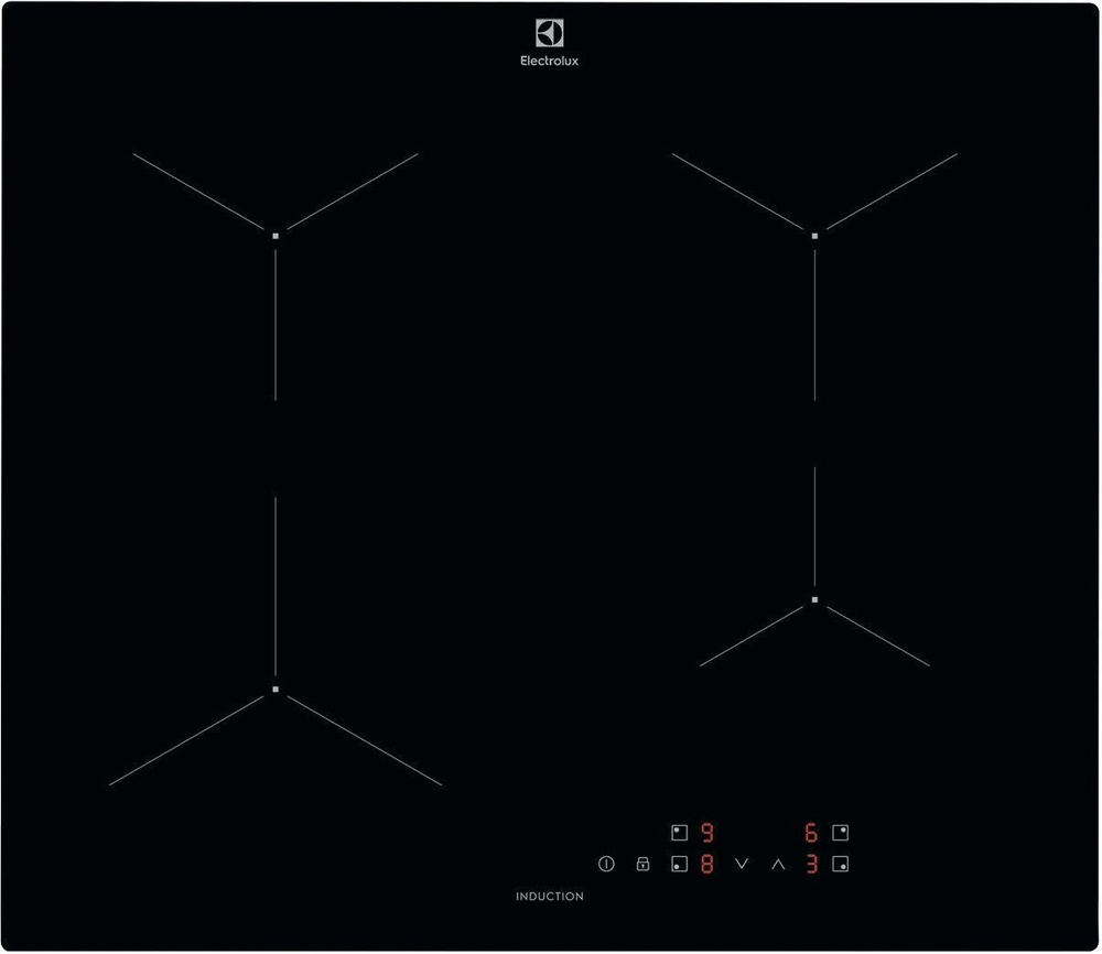 Electrolux Электрическая варочная панель Индукционная Electrolux LIL61424C, черный  #1