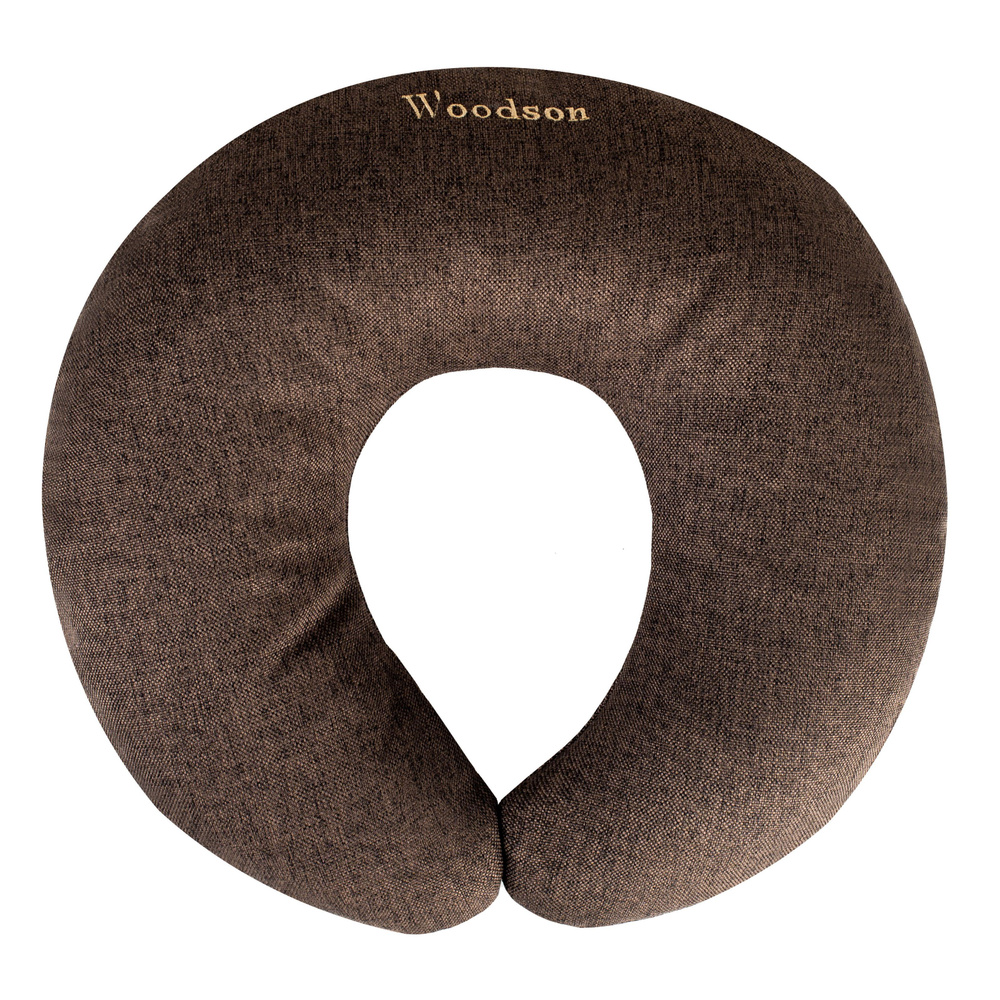 Подушка для бани и сауны Второе дыхание WoodSon коричневая  #1