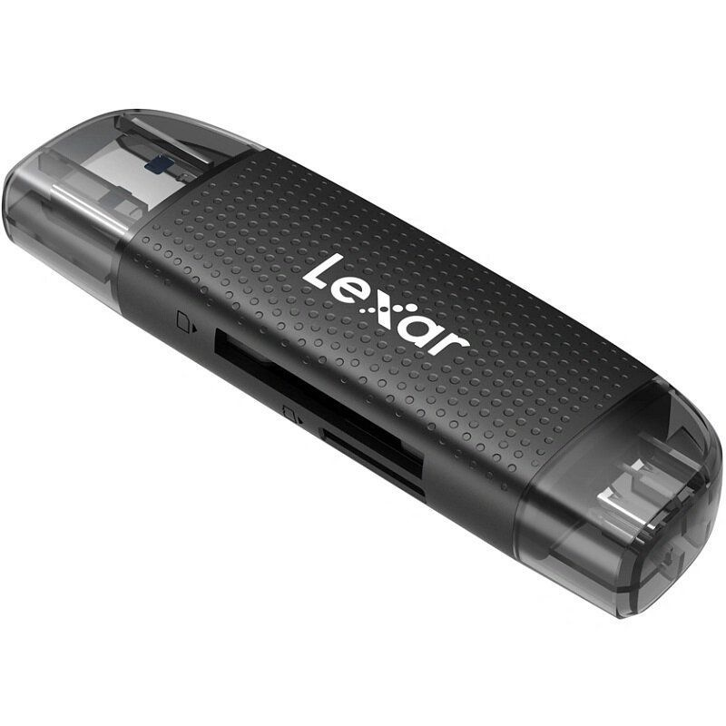 Картридер LEXAR 310UHS-1 Dual Type C/USB A 3.2 for SD/microSD cards #1