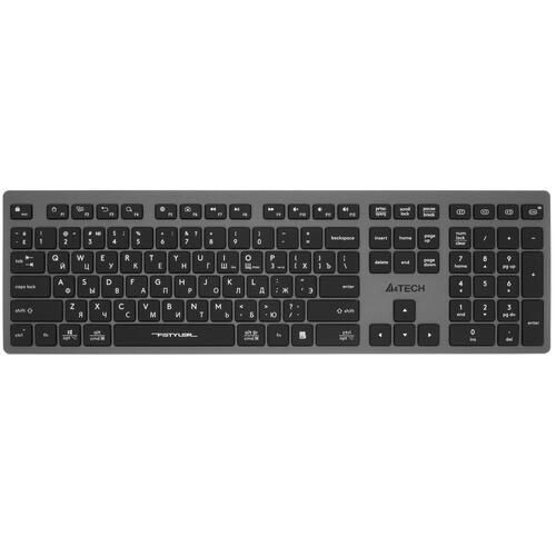 Клавиатура беспроводная A4Tech Fstyler FBX50C 1624617 , ножничная, клавиш - 109, Bluetooth, радиоканал, #1