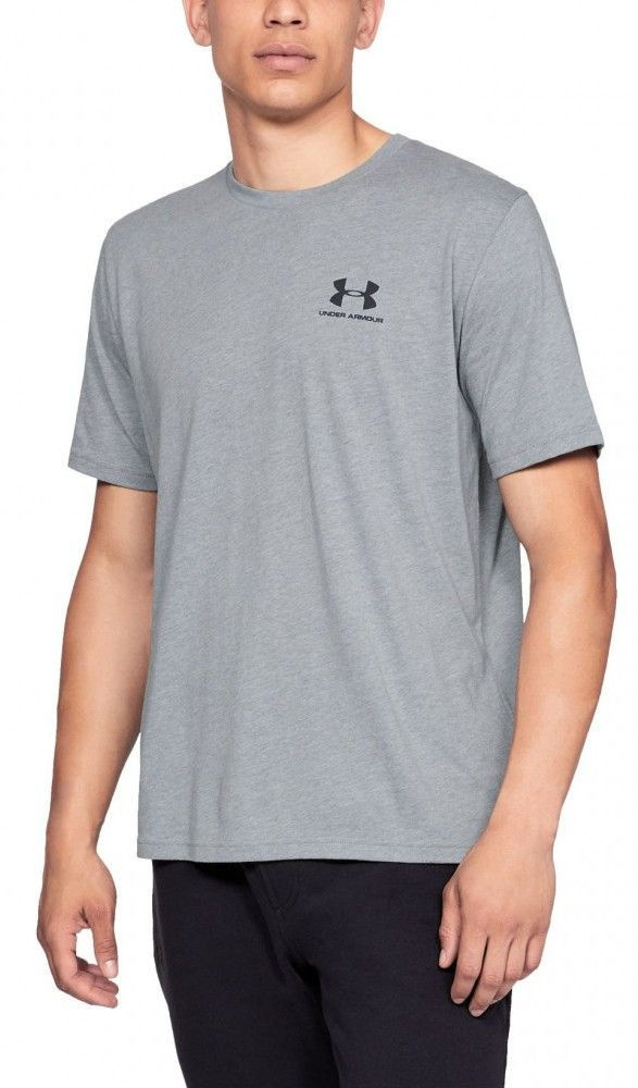 Футболка Under Armour  Sportstyle Left Chest Logo SS    #1