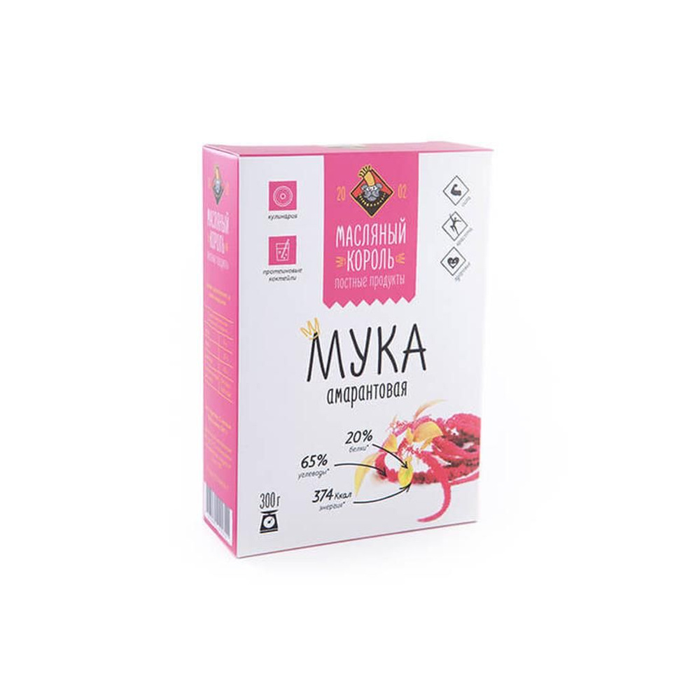Мука амарантовая "Масляный король", 300 г - купить с доставкой по ...