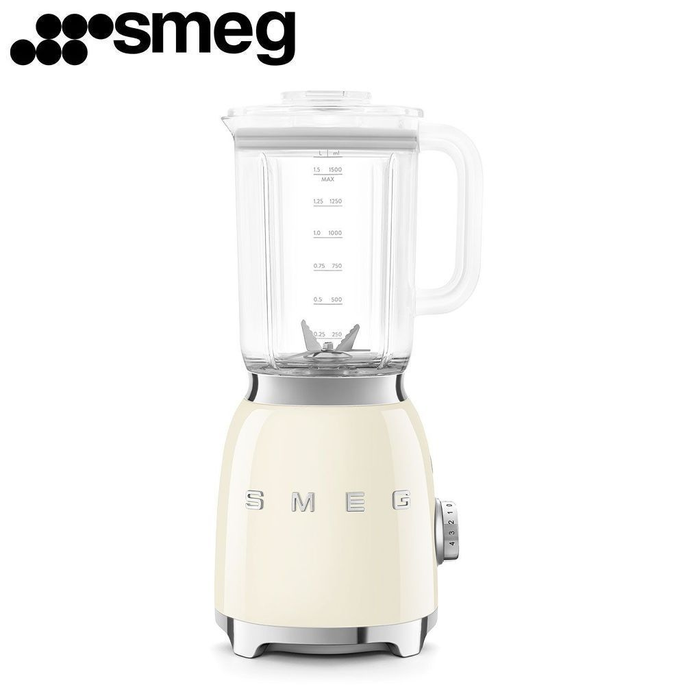 Блендер стационарный SMEG, кремовый, BLF03CREU / 800 Вт / металлический корпус  #1