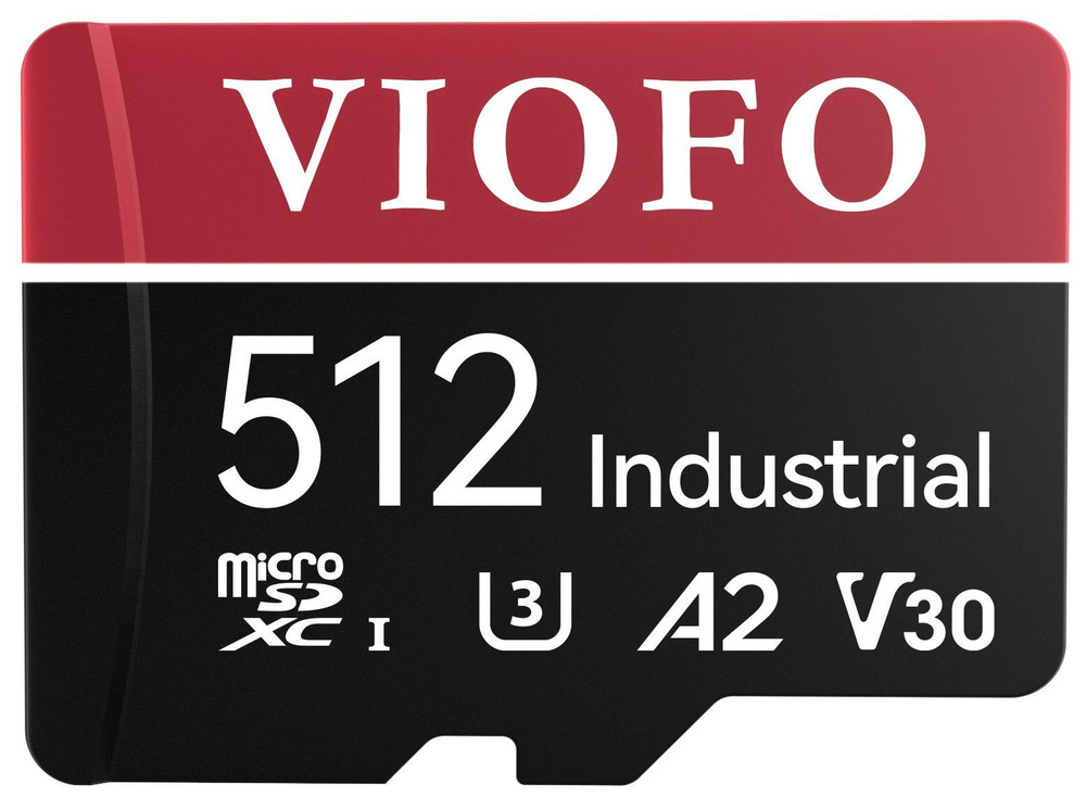 Промышленная карта памяти VIOFO MicroSDXC 512Гб - U3, A2, V30, с адаптером  #1