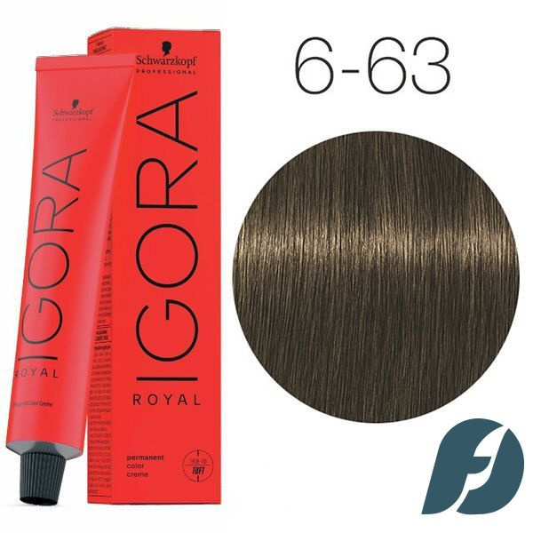 Schwarzkopf Professional Igora Royal Крем-краска для волос 6-63, 60 мл #1