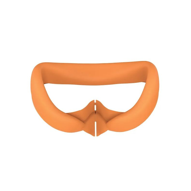 Силиконовая защита маска для VR шлема Pico 4 (оранжевый) #1