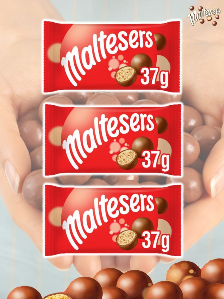 Шоколадные шарики Мальтизерс /Maltesers 37 г *3 шт #1