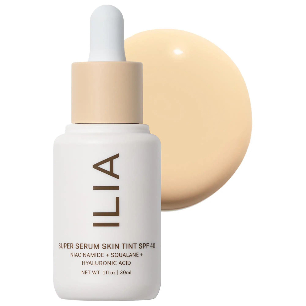 ILIA Super Serum Skin Tint SPF 40 Foundation основа под макияж #1