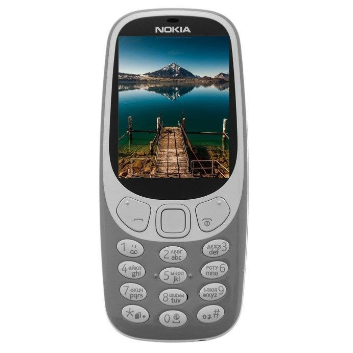 Nokia Мобильный телефон 3310 DS, серый, белый #1