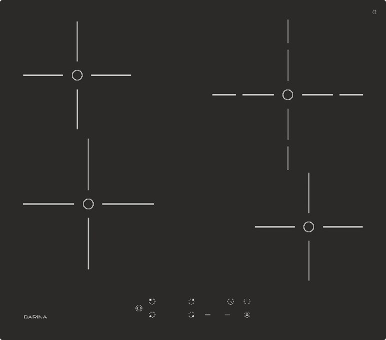 Электрическая варочная панель Darina PL E326 B #1