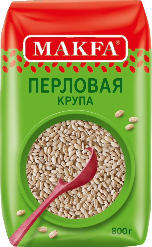 Перловая крупа Макфа ячменная 800г - 12шт #1