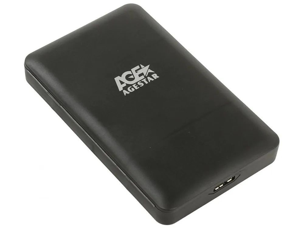 Внешний корпус для HDD AgeStar Black 3UBCP3, 2.5", черный #1