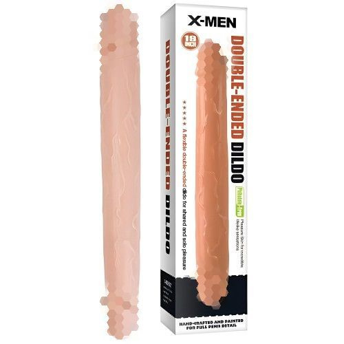 Двухголовый фаллоимитатор X-Men Double-Ended Dildo 49 см #1