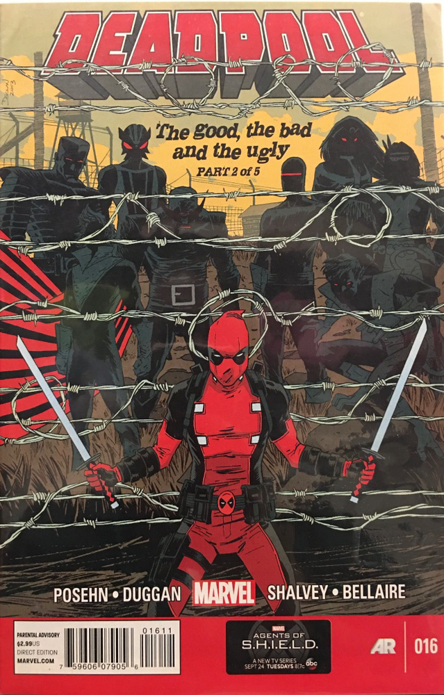 Deadpool (2012-2015) #16 Marvel Comics. Официальный комикс на английском языке.  #1