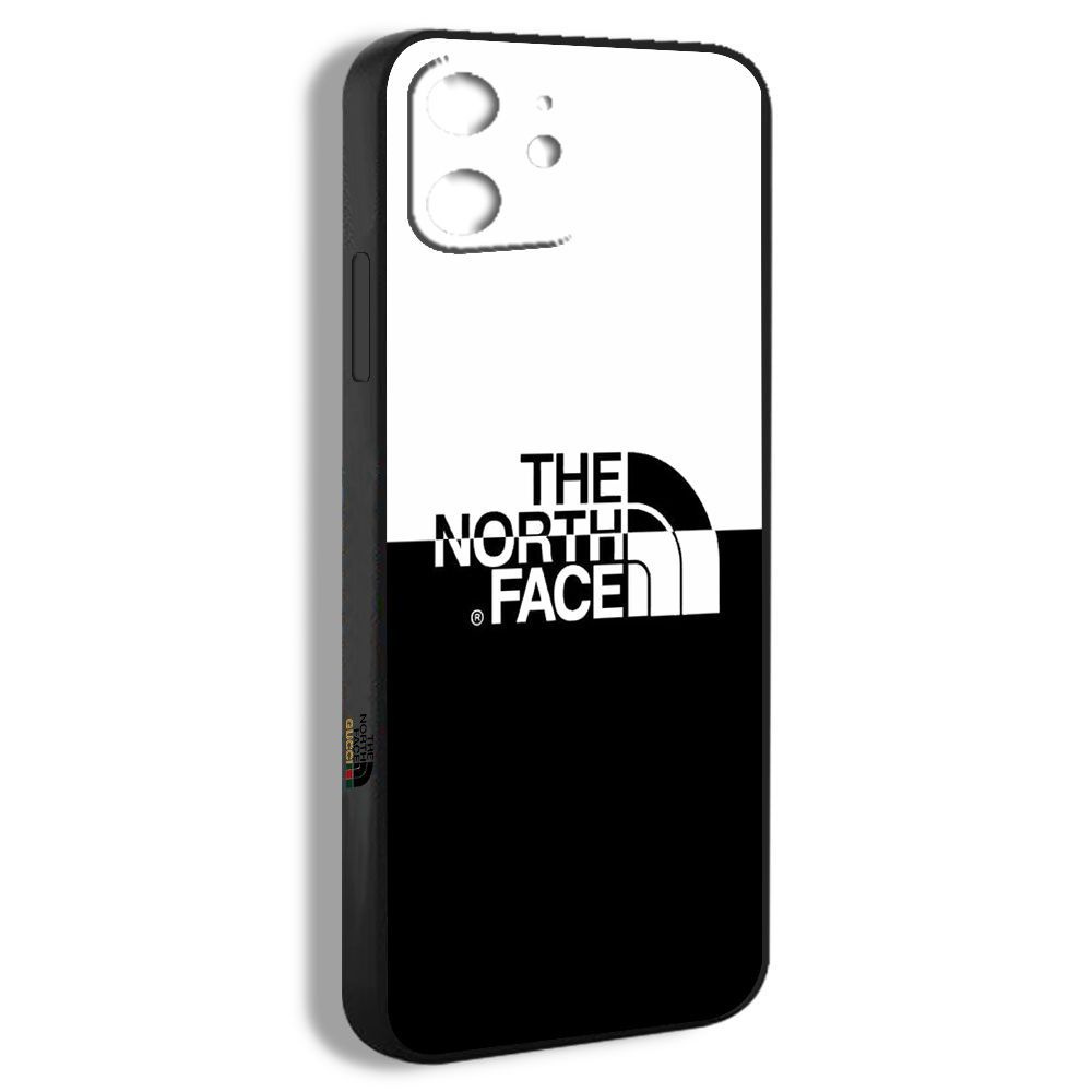 чехол для смартфона Подходит для iPhone 11 черное белое Гора логотипа the  North face UAU27