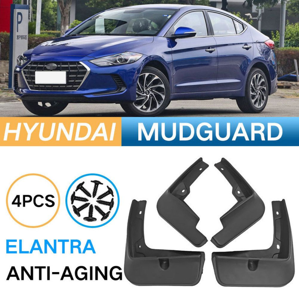 Крыло для автомобиля, арт. Брызговики для Hyundai Elantra 2016-2020 автомобиль крыло брызговики  #1