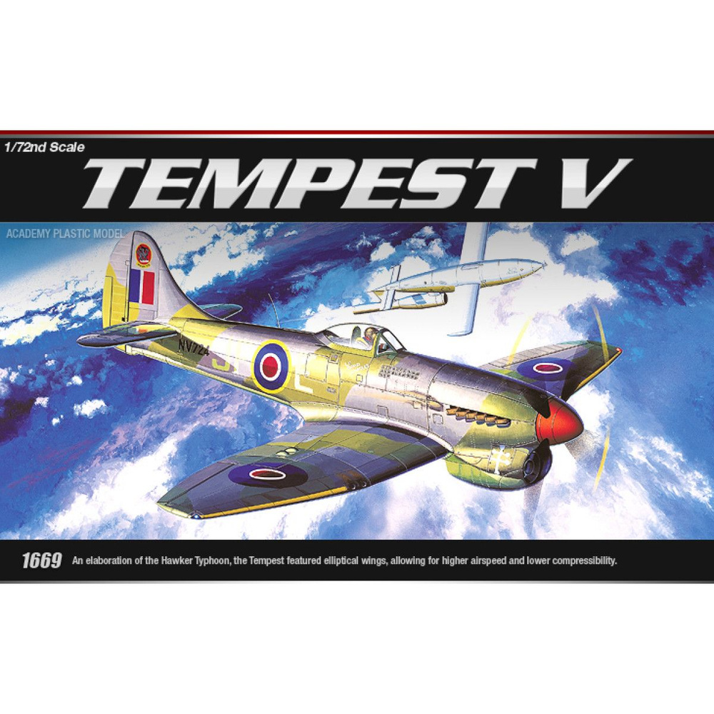 Academy сборная модель 12466 Tempest V 1:72 #1