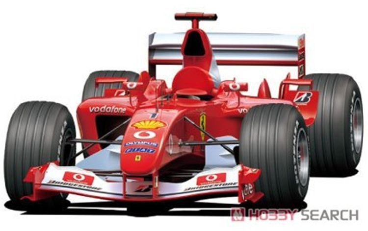 Сборная модель Машинка fujimi-09209 1/20 scale Ferrari F2003-GA Grand Prix F1 Racing Car model kit  #1