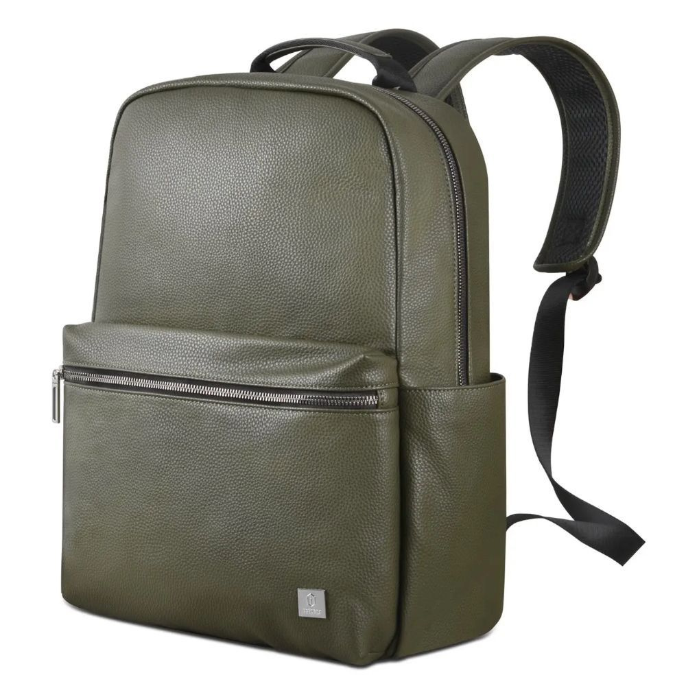 Рюкзак для ноутбука дорожный WiWU Osun из искусственной кожи с передним карманом, водонепроницаемый  #1