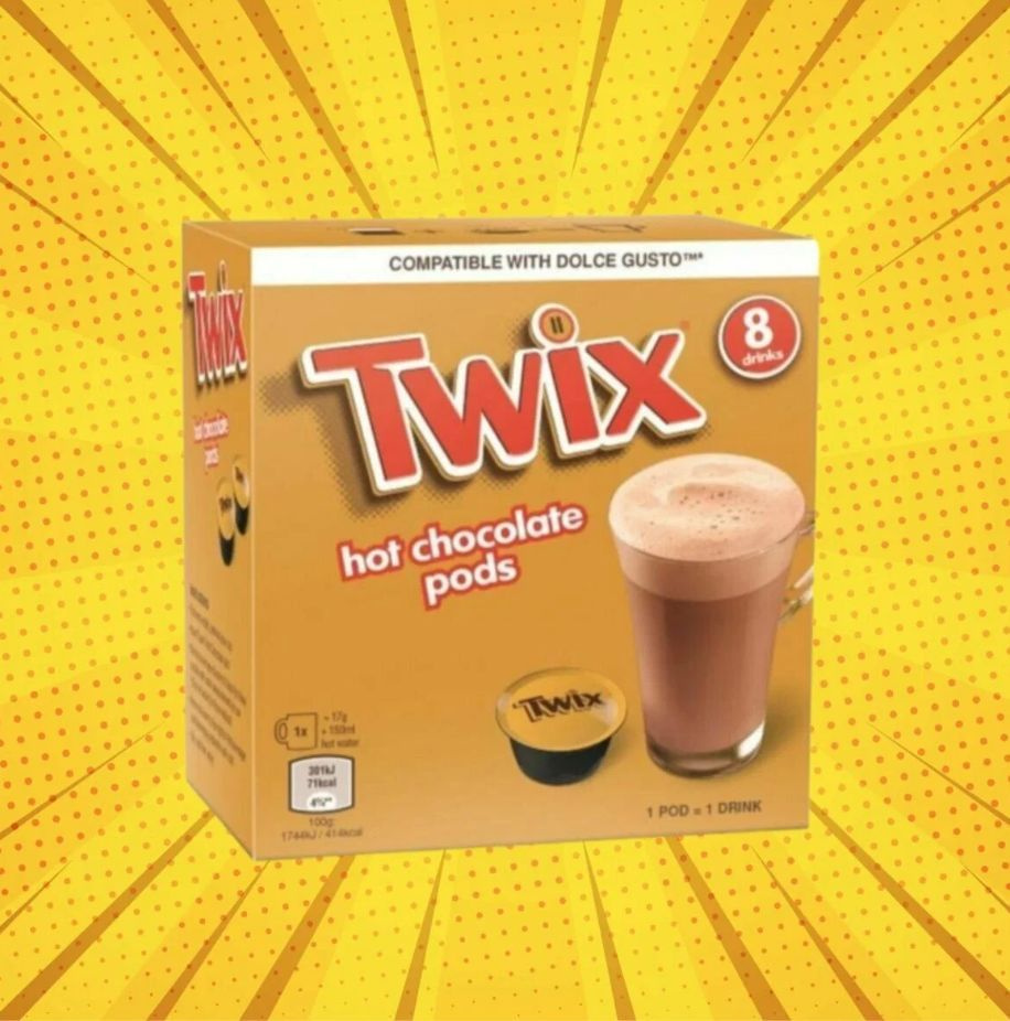 Горячий шоколад Твикс (TWIX) Капсула 17гр*8 (Нидерланды) #1