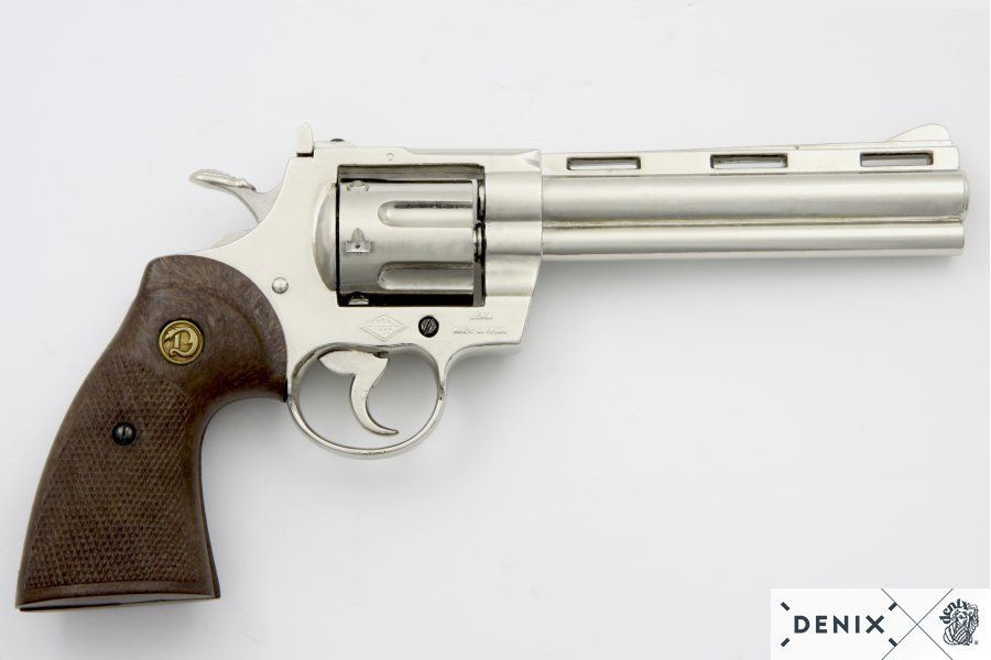 Револьвер Python, DENIX, калибр 357 Magnum (магнум), США 1955 год, 6-ти дюймовый, полноразмерная модель #1