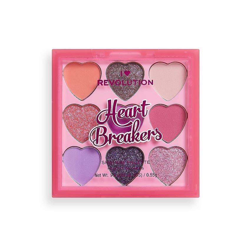 Палетка теней I Heart Revolution HEART BREAKERS PALETTE Flamboyant вес 4.95гр - 1шт  #1