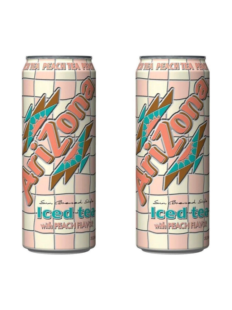 Напиток AriZona Iced Tea Peach Персик 680мл х 2шт #1