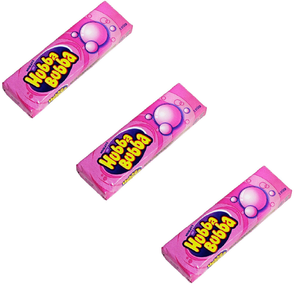 Жевательная резинка Hubba Bubba Bubble 3 уп #1