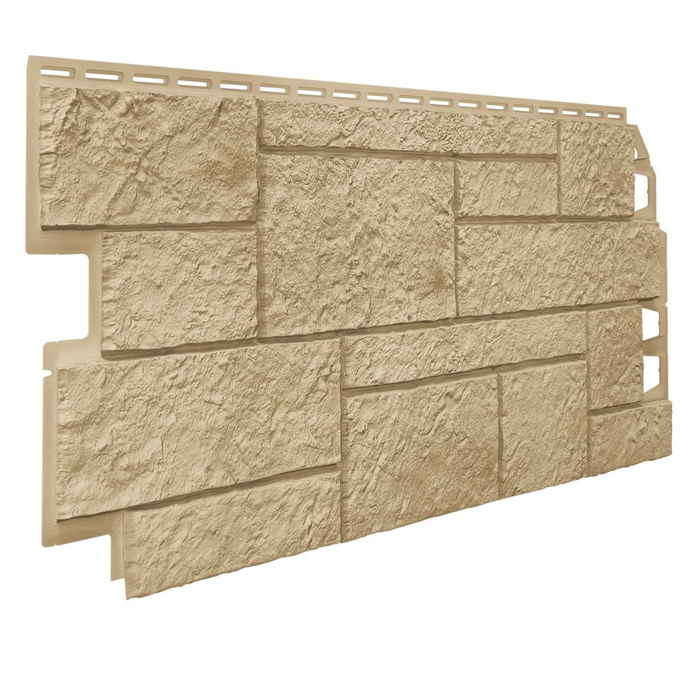 Фасадная панель ОПТИМА, Песчаник (песочный) 1000х420мм (1уп10шт)  #1