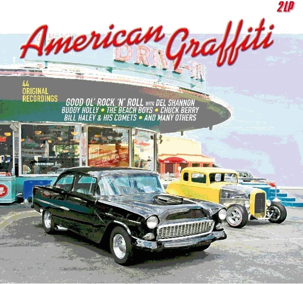 American Graffiti 44 Original Recordings Good Ol Rock'n'Roll (2LP) сборник рок-н-ролла на двойном виниле #1