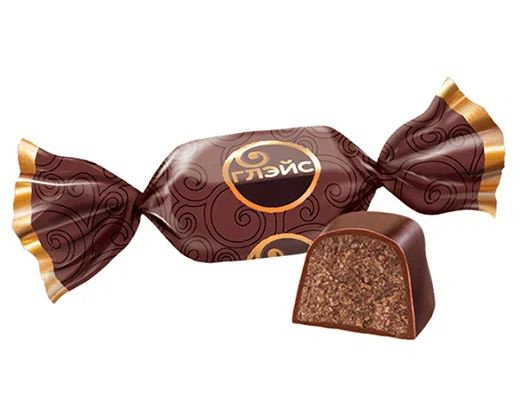 Конфета Глэйс с шоколадным вкусом - 500 грамм #1