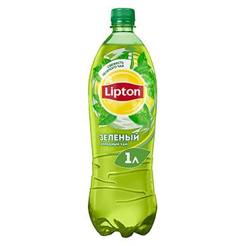 Холодный чай Lipton зеленый, 1л #1