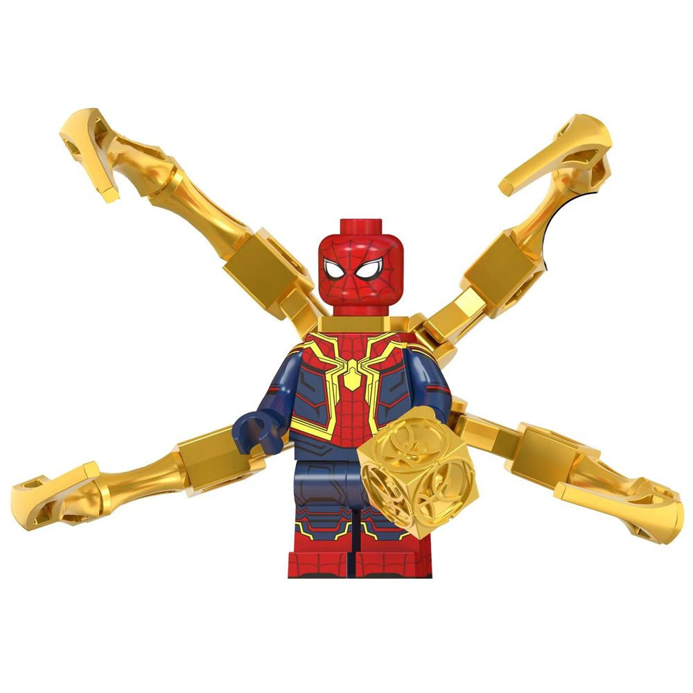 Минифигурка Железный Человек Паук / Iron Spider Man WM864 совместима с конструкторами (4,5см)  #1