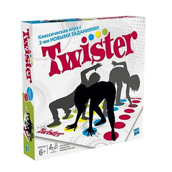 Игра Twister 6+, Hasbro, Ирландия 1шт #1