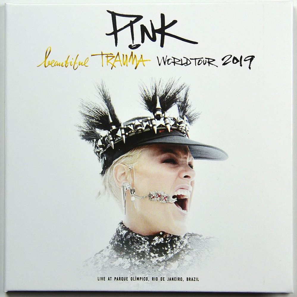 P!NK Beautiful Trauma Tour 2019 Rock in Rio PINK 2CD set (компакт диск) #1