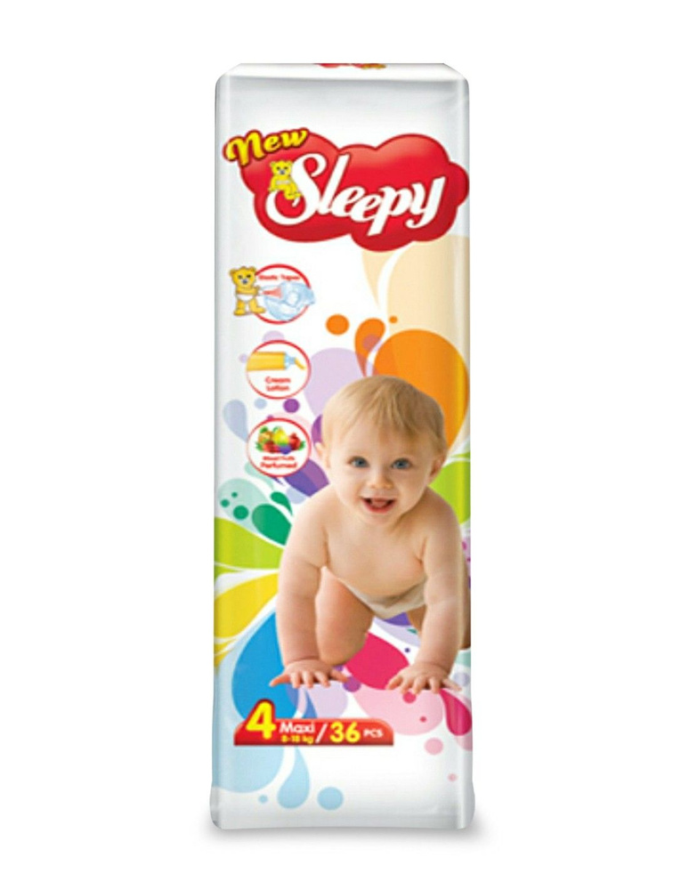 Sleepy Детские подгузники Super pack, 36 шт. #1