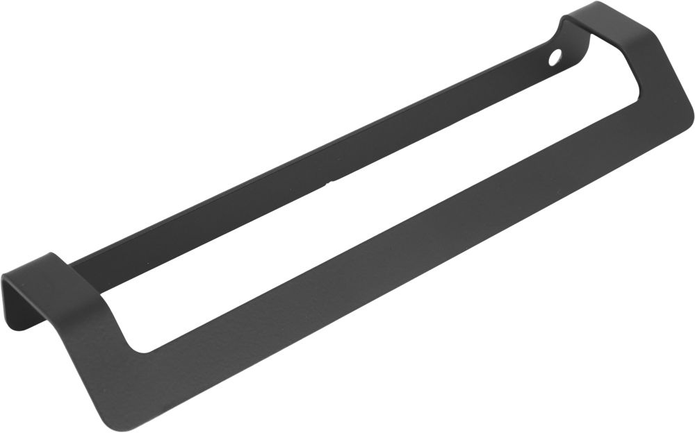 Ручка-профиль мебельная CТ3 156 мм сталь цвет черный #1