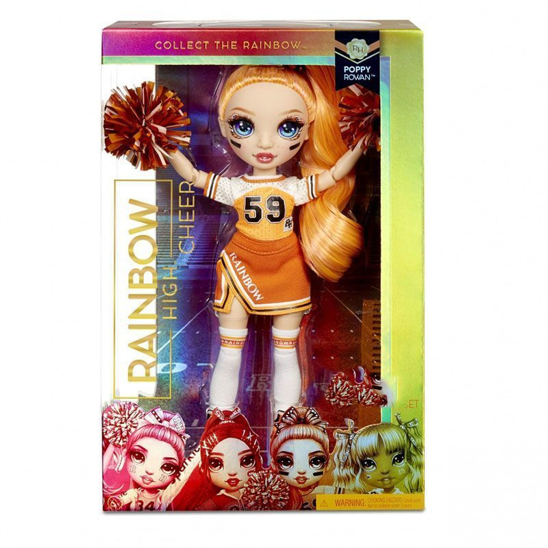 Кукла Rainbow High Cheer Doll- Poppy Rowan (Orange) 572046 #1