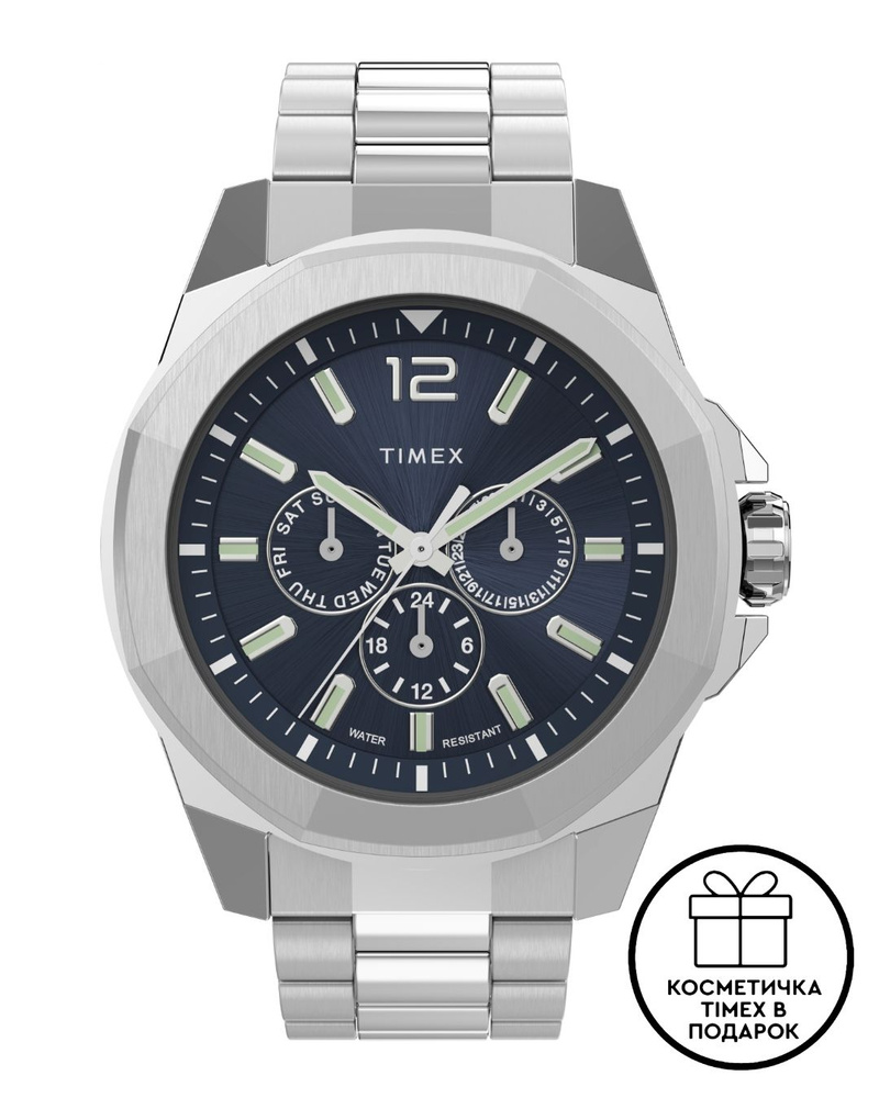 Часы наручные мужские Timex TW2V43300, Кварцевые, 44 мм #1
